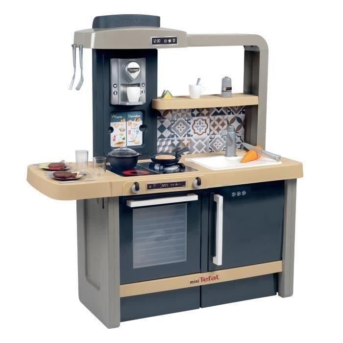 Cocina escalable Smoby Tefal - Para niños a partir de 3 años - Con zócalos extraíbles - 31 accesorios incluidos Cocina escalable Smoby Tefal - Para niños a partir de 3 años - Con zócalos extraíbles - 31 accesorios incluidos
