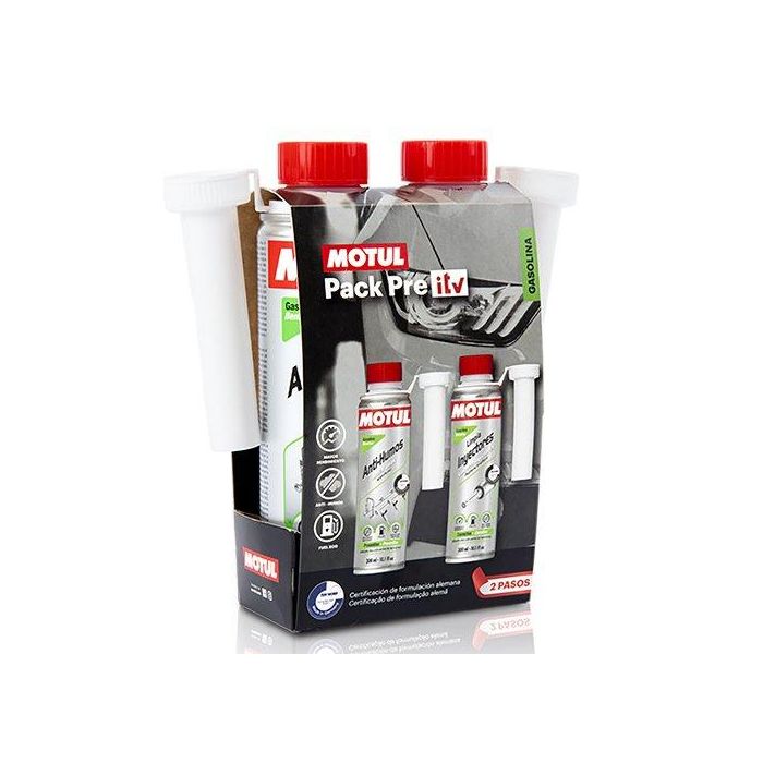 Motul ZMTL111258 Kit Pre ITV Gasolina Limpiador Inyectores Anti-humos para Mejorar Rendimiento y Reducir Emisiones Antes de la ITV 3 Motul ZMTL111258 Kit Pre ITV Gasolina Limpiador Inyectores Anti-humos para Mejorar Rendimiento y Reducir Emisiones Antes de la ITV 3