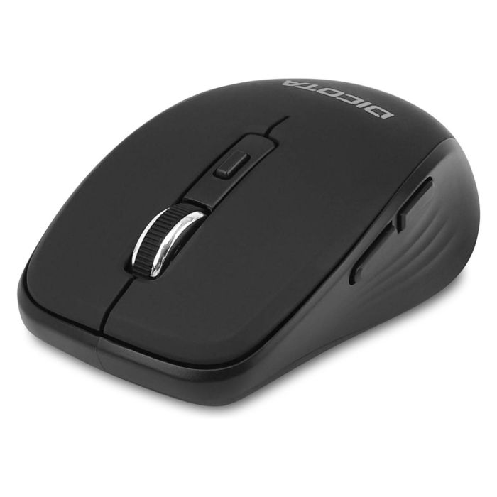 Ratón Bluetooth Inalámbrico Dicota D31980 Negro 1600 dpi 2
