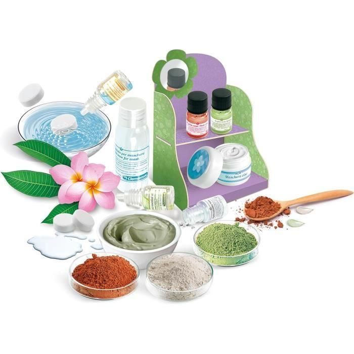 Clementoni Science & Jeu: Kit Científico para Crear Máscaras de Belleza Faciales Naturales y Delicadas, Incluye Manual Ilustrado 1 Clementoni Science & Jeu: Kit Científico para Crear Máscaras de Belleza Faciales Naturales y Delicadas, Incluye Manual Ilustrado 1