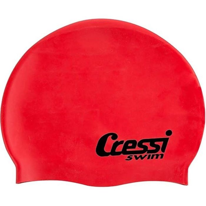 Gorro de Natación Cressi Silicona Infantil Rojo Silicona