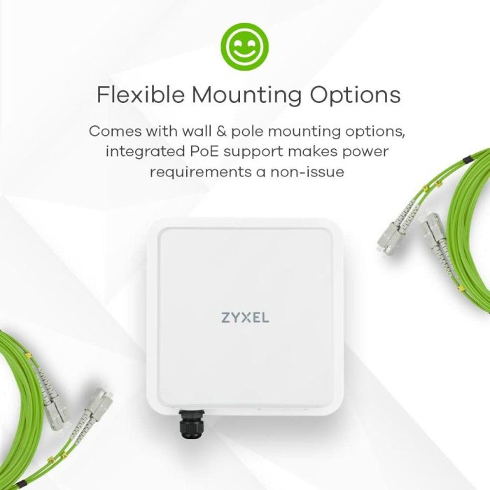 Router ZyXEL FWA-710-EU0102F Blanco RJ45 Ethernet LAN 3 Router ZyXEL FWA-710-EU0102F Blanco RJ45 Ethernet LAN 3