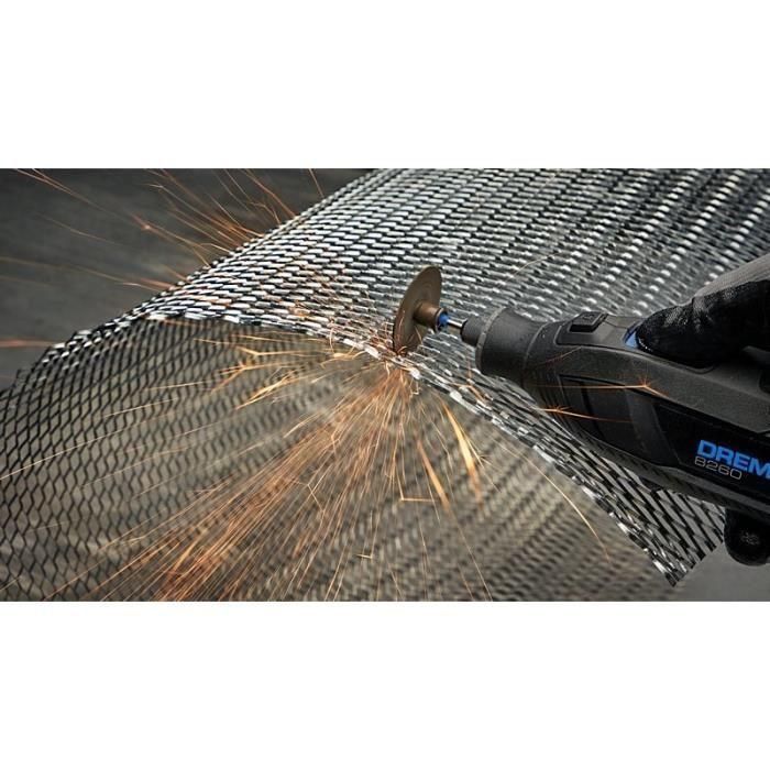 Herramienta multifunción inalámbrica Dremel 8260 de 12 V conectada (entregada con 65 accesorios + 5 adaptaciones) 5 Herramienta multifunción inalámbrica Dremel 8260 de 12 V conectada (entregada con 65 accesorios + 5 adaptaciones) 5