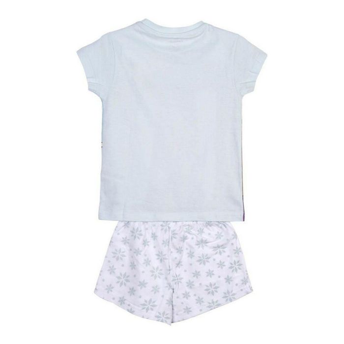 Pijama de Verano Frozen Azul claro 3 Pijama de Verano Frozen Azul claro 3