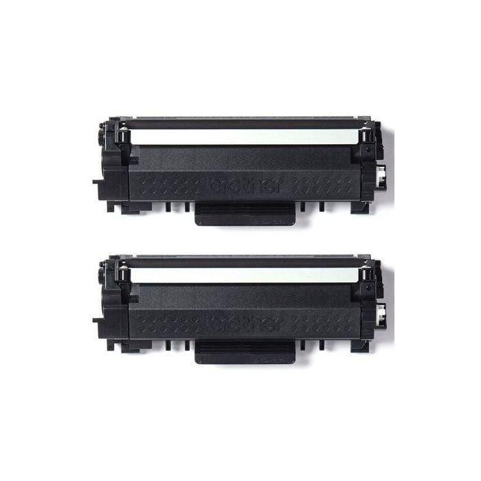 BROTHER pack de 2 cartuchos deToner negro de larga duracion tn2420twin/TN2420TWIN 1
