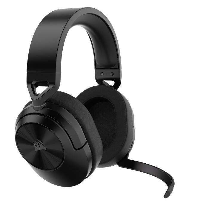 Corsair HS55 Auriculares Gaming Inalámbricos 2.4 GHz Bluetooth Sonido Envolvente 7.1 Micrófono Omnidireccional Plegable Negro 4 Corsair HS55 Auriculares Gaming Inalámbricos 2.4 GHz Bluetooth Sonido Envolvente 7.1 Micrófono Omnidireccional Plegable Negro 4
