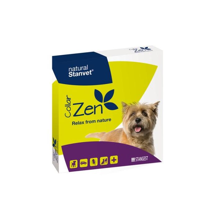 Stangest Collar Zen para perros, calmante con aceites naturales, 60 cm