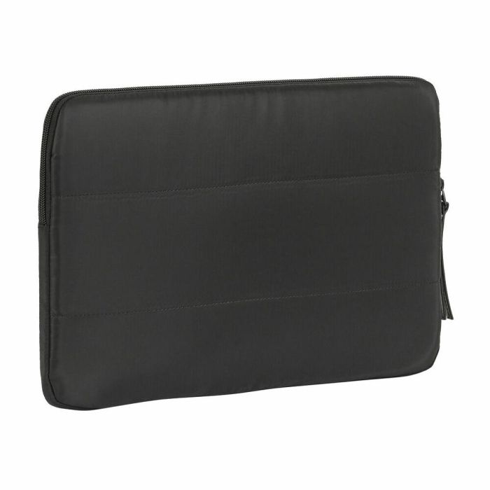 Moos Funda para Portátil 14 pulgadas Cápsula Acolchada Negra - Material Taslon Cushioned