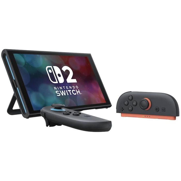Nintendo SWITCH 2: Consola 256GB, Pantalla 7.9" HDR 4K/120fps, Joy-Con 2, Soporte Ajustable y Base Dock con LAN 2