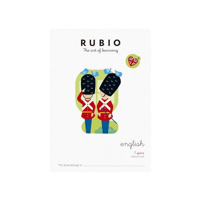 Cuaderno Rubio A4 In English Advanced 7 (7-8 Años) (Set de 5)