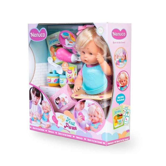 Muñeco nenuco mi primera papilla 35 cm ¡ya puede comer su primera papilla! incluye muchos accesorios 7 Muñeco nenuco mi primera papilla 35 cm ¡ya puede comer su primera papilla! incluye muchos accesorios 7