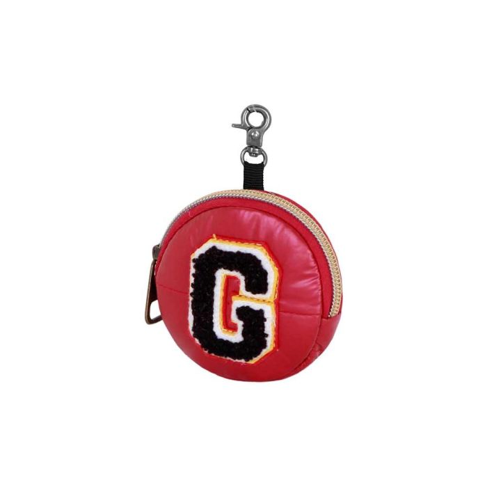 Harry Potter Monedero Cookie Padding G Rojo - Monedero redondo acolchado con cremallera Harry Potter Monedero Cookie Padding G Rojo - Monedero redondo acolchado con cremallera