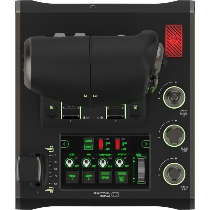 Sistema de simulación premium HOTAS - TURTLE BEACH - VelocityOne Flightdeck - Para PC con Windows 10 y 11 3