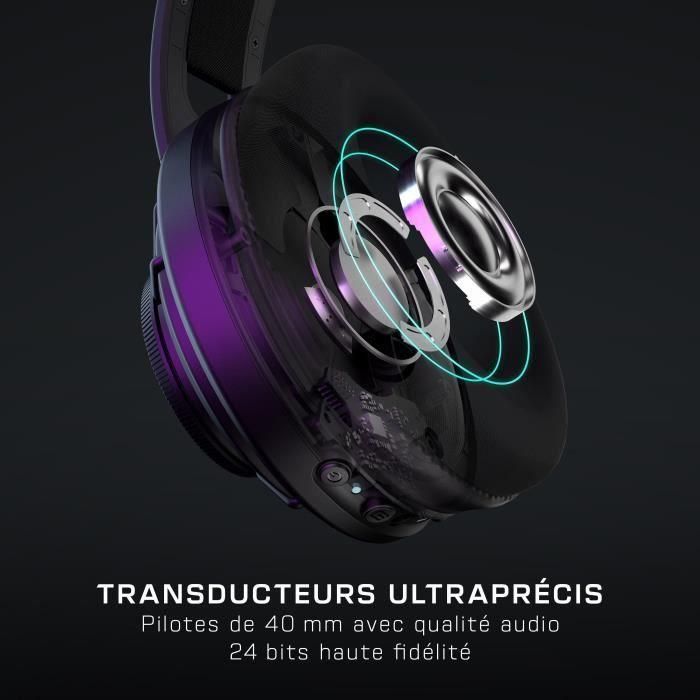 Auriculares inalámbricos para juegos abiertos - TURTLE BEACH - Atlas Air - Para PC - Negro 3