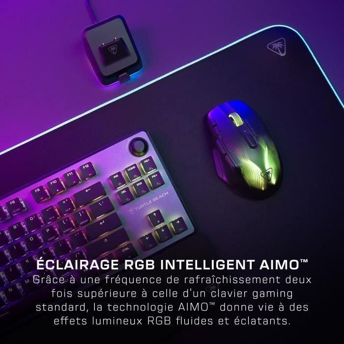 Teclado gaming mecánico magnético RGB - TURTLE BEACH - Vulcan II TKL Pro - Negro 3