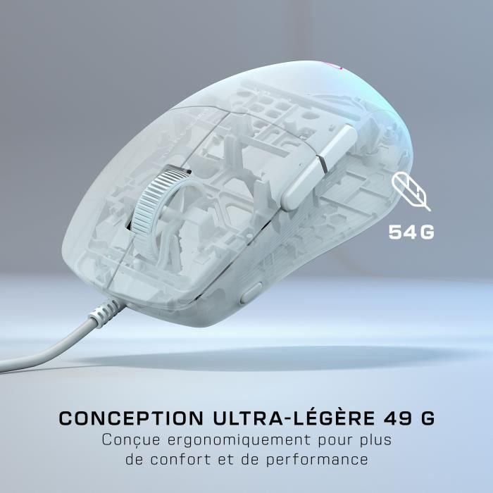 Ratón gaming inalámbrico ultraligero - TURTLE BEACH - Pure SEL - Blanco 5