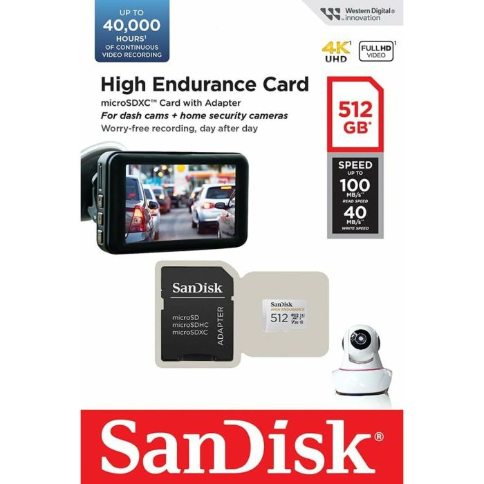 Tarjeta Micro SD SanDisk SDSQQNR-512G-GN6IA 512 GB 2