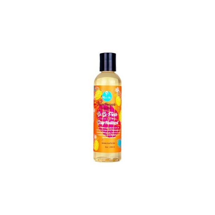 Curls Tratamiento para Cuero Cabelludo Pineapple So So Fresh con Vitaminas A, B1, B6 y C 118ml