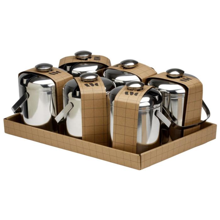 Day Cubitera 1,3 L Con Pinzas y Doble Pared Acero Inoxidable (14 x 19,5 cm) 3