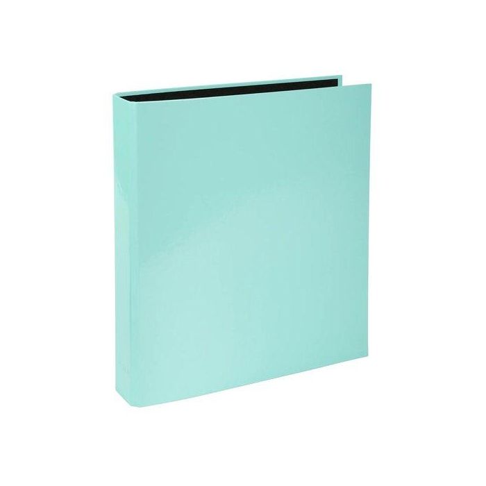 Carpeta De Anillas Exacompta Aquarel Carton Forrado A4 2 An. 25Mm Verde