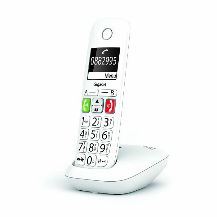 Gigaset Teléfono Inalámbrico E290 Blanco S30852-H2901-D202 0 Gigaset Teléfono Inalámbrico E290 Blanco S30852-H2901-D202 0