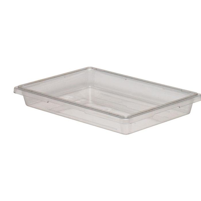 CAMBRO - 18263CW-135 - Caja de almacenamiento 18,9 L - 66 x 46 x 9 cm - Transparente (Tapa no incluida)