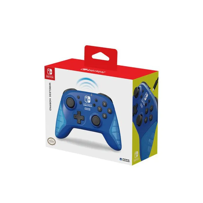 Hori HOR0873124008586 - Gamepad para Nintendo Switch, Azul 1
