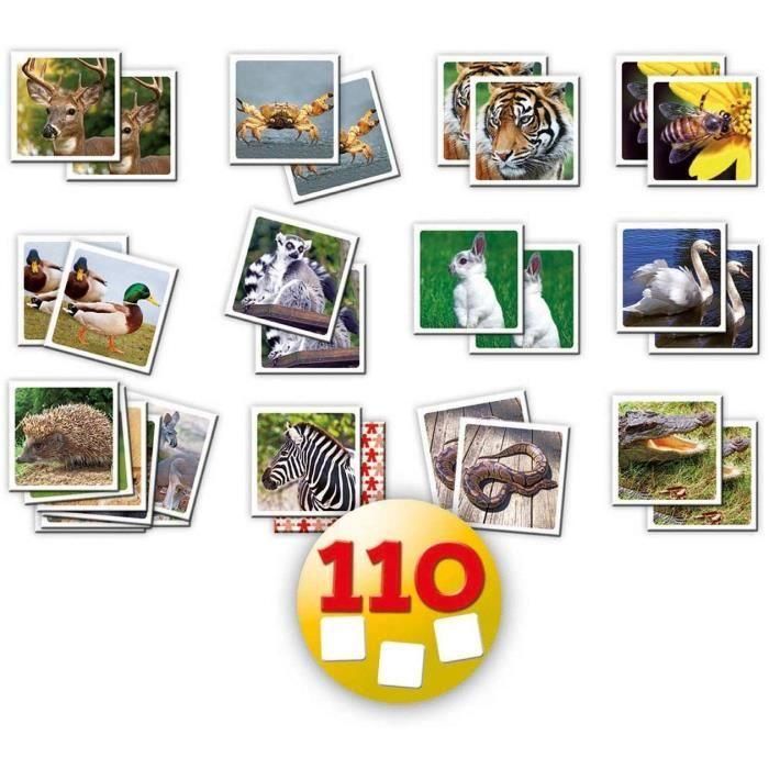 Juego Memoria Identic Natura (110 Cartas) de 3-6 Años Educa Borras 14783 1 Juego Memoria Identic Natura (110 Cartas) de 3-6 Años Educa Borras 14783 1