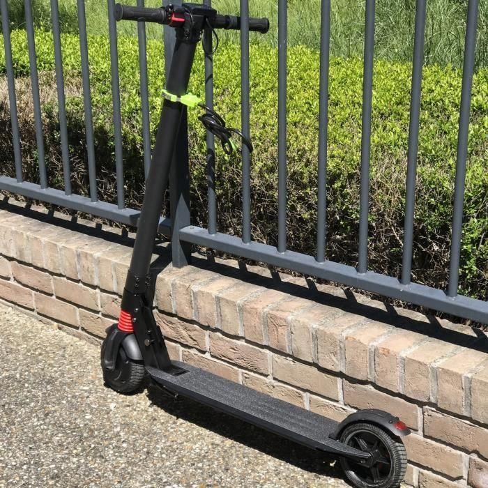 Master Lock 8275EURDPRO Cable antirrobo con esposas de 1 m x 8 mm, acero trenzado de vinilo para bicicletas y patinetes 2