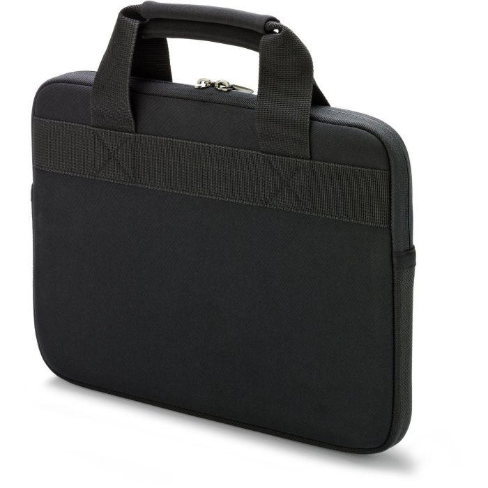 Dicota Funda Smart Skin para portátil 15-15.6", Negra, neopreno flexible con bolsillo para accesorios y asas acolchadas 1