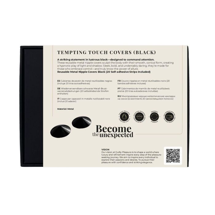 Pezoneras Guilty Pleasure Negro Talla única 3