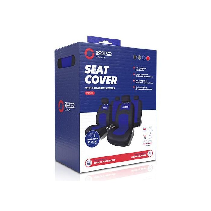 Juego Fundas 402 Intl Azul SPCS402BL 1 Juego Fundas 402 Intl Azul SPCS402BL 1