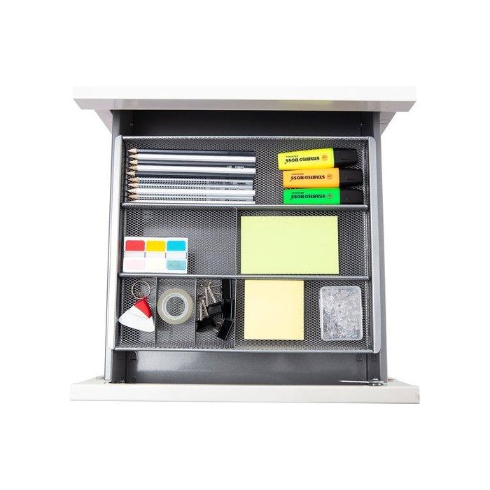 Bandeja Archivo 2000 Organizador Para Cajon Rejilla Mesh 7 Compartimentos