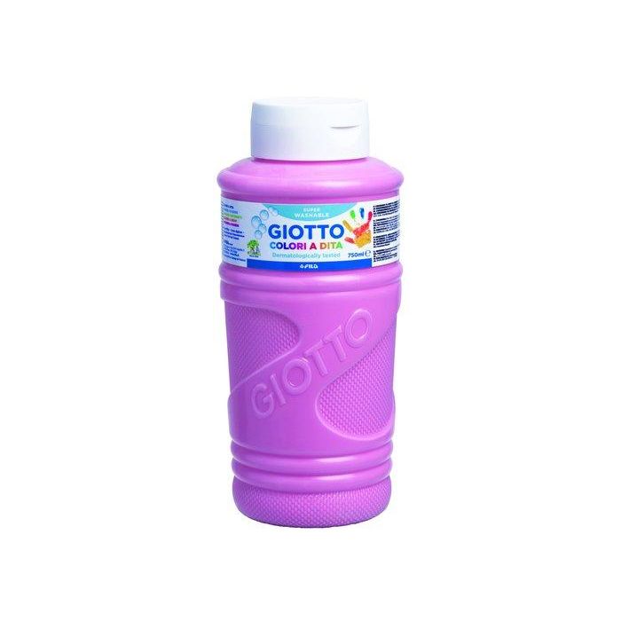Pintura De Dedos Giotto 750 Ml (Bote) Rosa