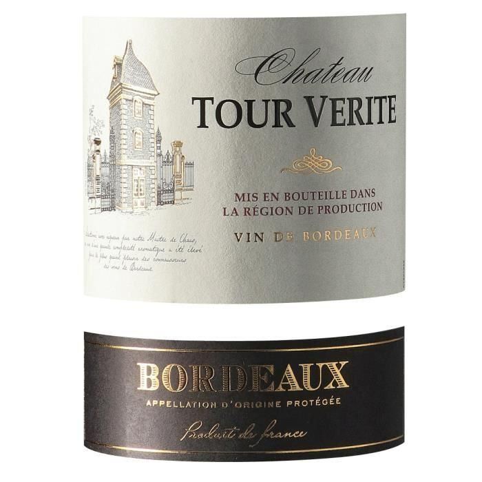 Château Tour La Vérité 2019 Bordeaux - Vino tinto de Burdeos 1