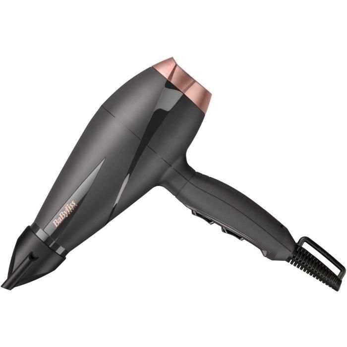 BABYLISS 6709DE - Secador de pelo Smooth Pro 2100W - 2 temperaturas / 2 velocidades - Velocidad del aire 106 km / h - Botón de aire frío 1 BABYLISS 6709DE - Secador de pelo Smooth Pro 2100W - 2 temperaturas / 2 velocidades - Velocidad del aire 106 km / h - Botón de aire frío 1