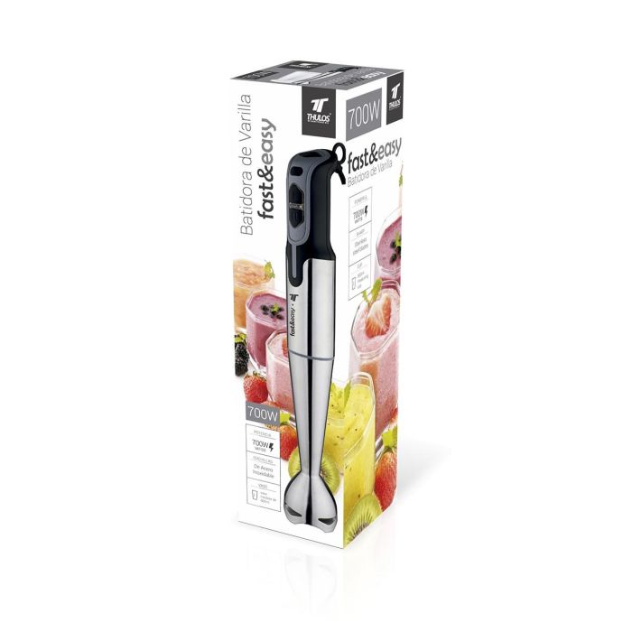 Thulos Batidora de Mano TH-BM512 700W, 2 Velocidades, Acero Inoxidable, Varios Colores 2