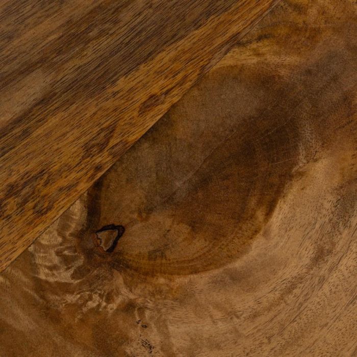 Mesa Centro Madera de Mango Salón 100 X 100 X 46 cm