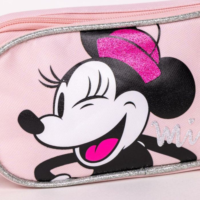 Estuche portatodo 2 compartimentos minnie 3