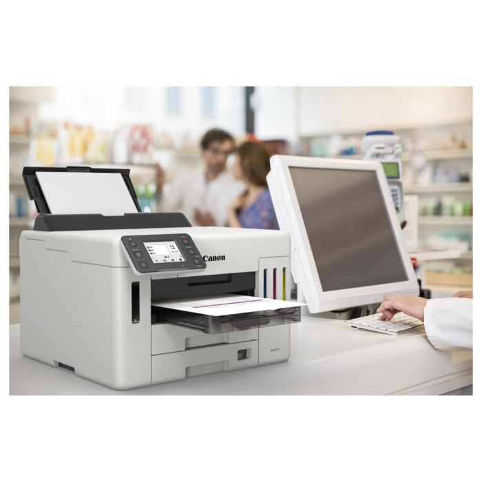 Canon MAXIFY GX5550 Impresora Tintas A4 LAN WLAN 600x1200 DPI 500 Hojas Duplex 6 Canon MAXIFY GX5550 Impresora Tintas A4 LAN WLAN 600x1200 DPI 500 Hojas Duplex 6