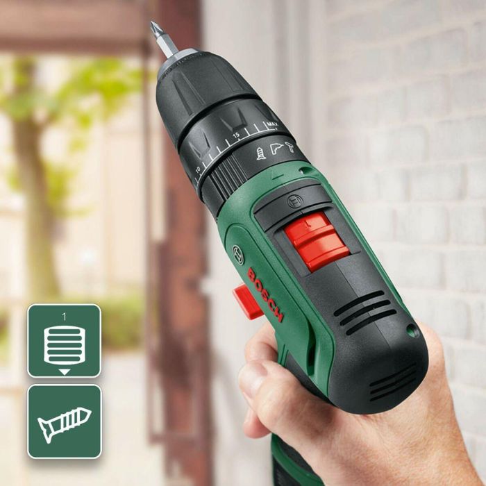 Bosch EasyImpact 1200 Taladro Percutor Atornillador a Batería Compacto | 2 Baterías 1.5 Ah y 20 Posiciones de Par 5 Bosch EasyImpact 1200 Taladro Percutor Atornillador a Batería Compacto | 2 Baterías 1.5 Ah y 20 Posiciones de Par 5