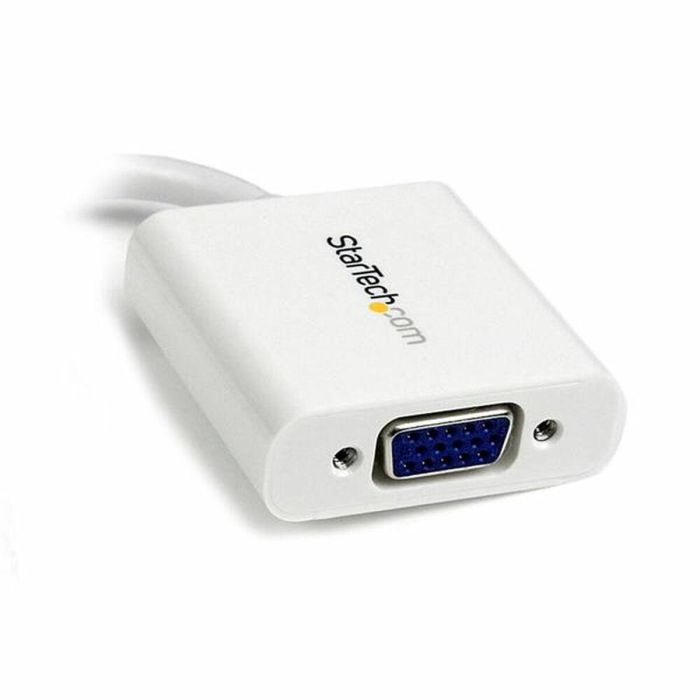 Adaptador Mini DisplayPort a VGA Startech MDP2VGAW Blanco 2 Adaptador Mini DisplayPort a VGA Startech MDP2VGAW Blanco 2
