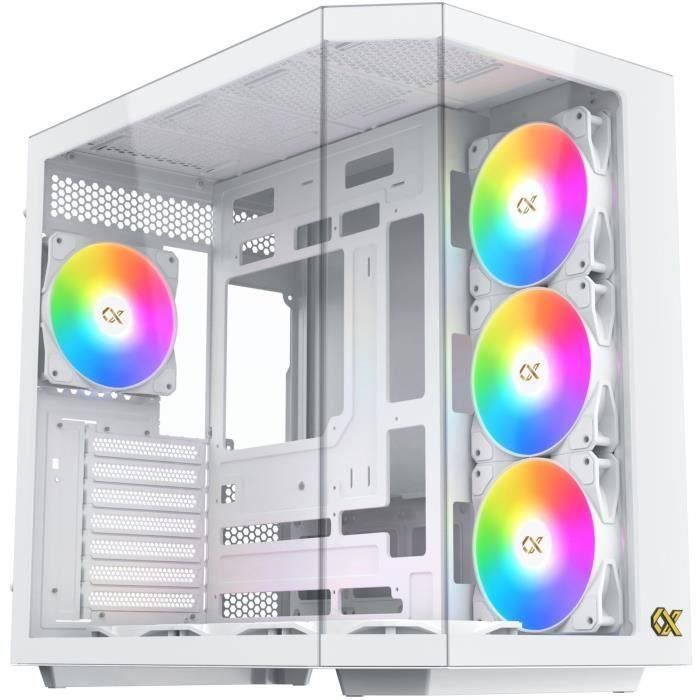 Xigmatek XIG1732155071353 CUBI II Arctic Caja PC Cubo E-ATX Sin Fuente de Alimentación Blanca 0 Xigmatek XIG1732155071353 CUBI II Arctic Caja PC Cubo E-ATX Sin Fuente de Alimentación Blanca 0