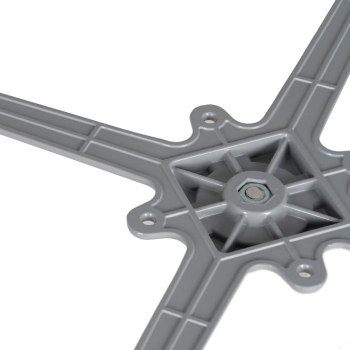 Patas para Mesa Cromo Aluminio Salón 45 X 45 X 72 cm