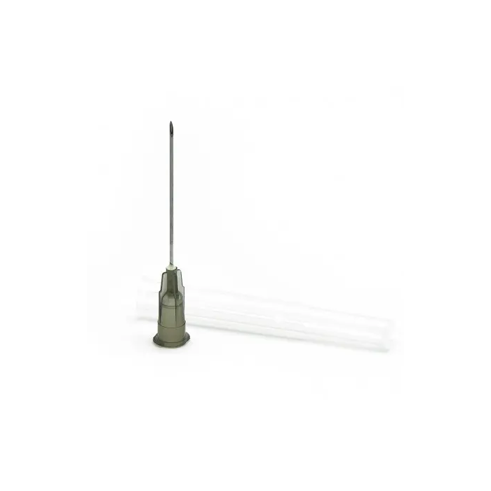 Covetrus Aguja Hipodérmica 22G Negro 0.70x30 mm 100 Unidades - 3 Agujas Biseladas con Recubrimiento de Silicona