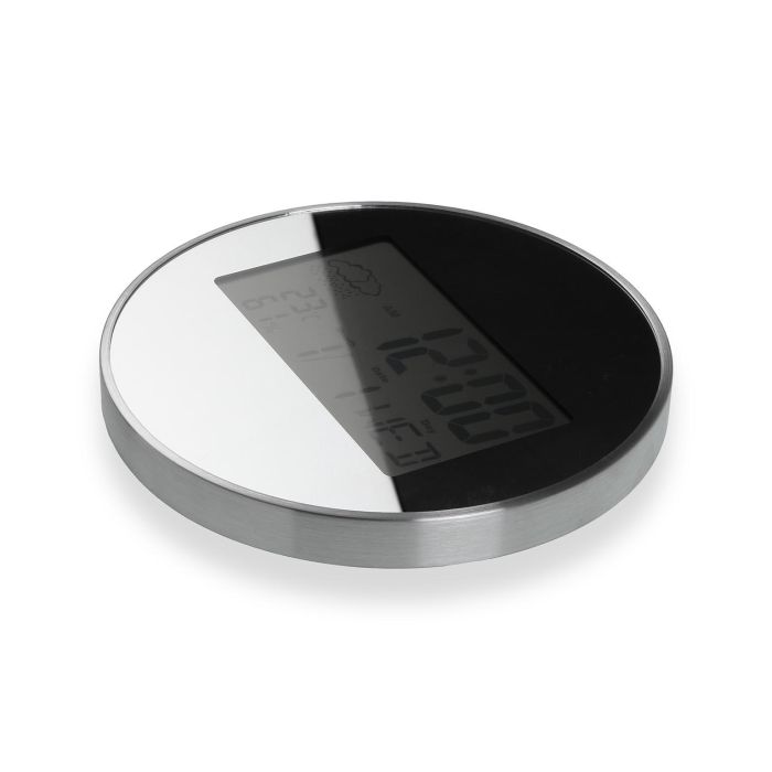 Reloj De Pared Digital Efecto Metalico Versa 4X30CM (2 Unidades) 1 Reloj De Pared Digital Efecto Metalico Versa 4X30CM (2 Unidades) 1