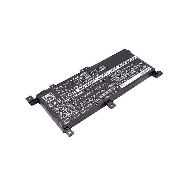 CoreParts Laptop Battery for Asus 28.88Wh Li-Pol 7.6V 3800mAh Black, X556UA, X556UB, X556UF, X556UJ, X556UQ, X556UR, X556UV CoreParts Laptop Battery for Asus 28.88Wh Li-Pol 7.6V 3800mAh Black, X556UA, X556UB, X556UF, X556UJ, X556UQ, X556UR, X556UV