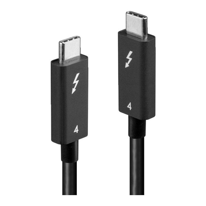 Lindy Cable Thunderbolt 4 2m 40Gbps Soporte Pantalla 8K/Dual 4K USB Type C Power Delivery 100W Certificado 0 Lindy Cable Thunderbolt 4 2m 40Gbps Soporte Pantalla 8K/Dual 4K USB Type C Power Delivery 100W Certificado 0