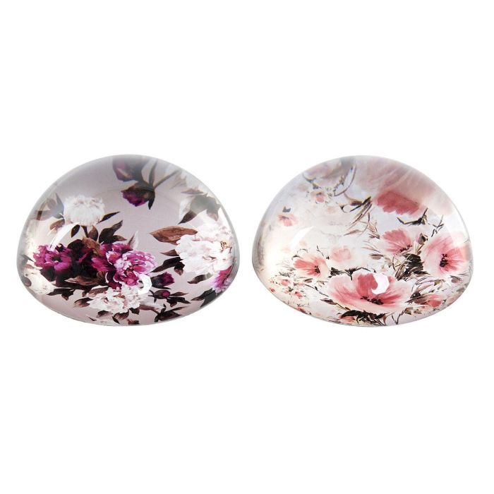 Pisapapeles DKD Home Decor Cristal (2 Unidades)