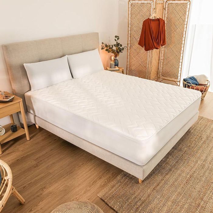 Protector de colchón Cecotec Flow ProtectMattress 2000 Blanco Cama de 135 3 Protector de colchón Cecotec Flow ProtectMattress 2000 Blanco Cama de 135 3